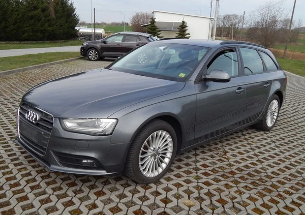 Audi A4 cena 45900 przebieg: 189000, rok produkcji 2014 z Wąsosz małe 121